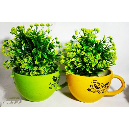 Cup Shape Ceramic Pots